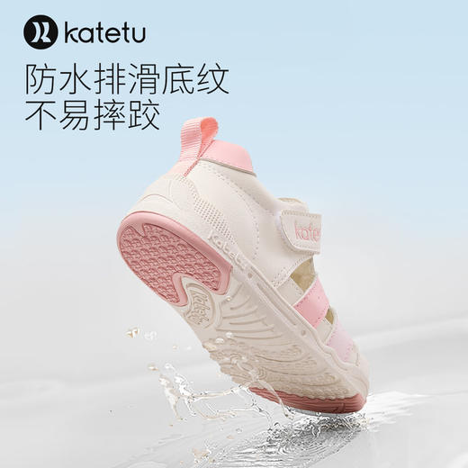 卡特兔女童凉鞋2024夏季新款小童凉鞋软底防滑学步机能鞋婴儿鞋子 商品图3