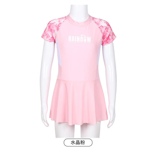 都市丽人眯雅佳一体式泳衣女童半光涤泳布泳衣连体泳衣女童连体泳衣JS41A3 商品图8