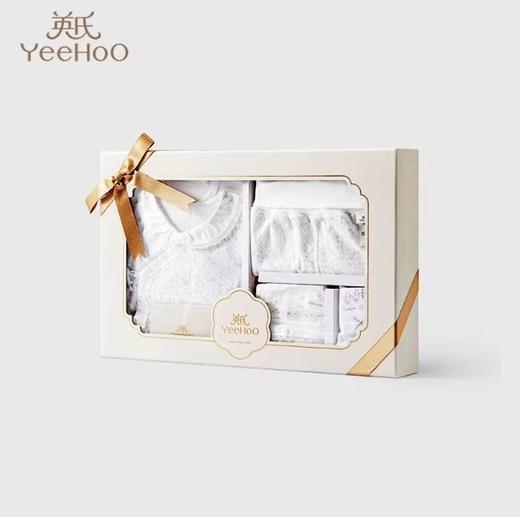 英氏-寝具类（秋）G3花影礼盒英氏白59CM 商品图0