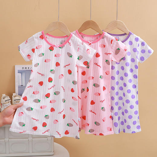 【39.9元！任选两条！】新款女童睡裙连衣裙！卡通印花！亲肤面料！款式任选！-ETXPXH07 商品图0