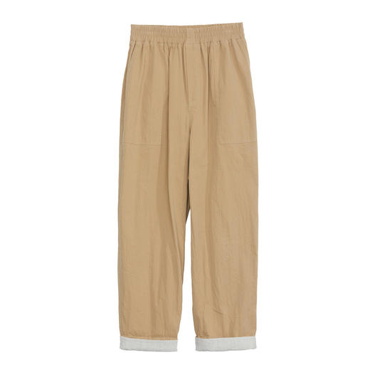 谜底宽松休闲裤九分裤女2024年夏季新品简约百搭萝卜裤242MK0506 商品图4