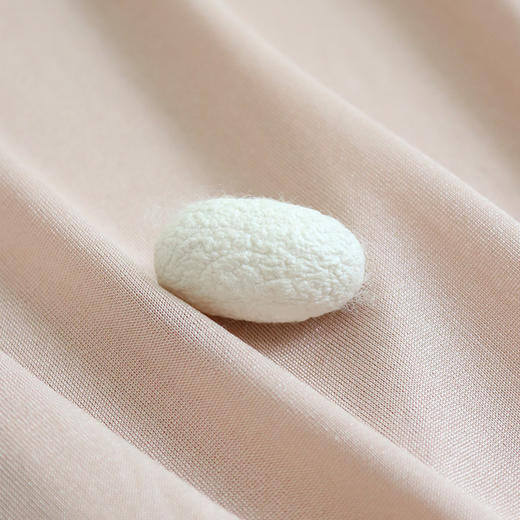 TG03S284春夏真丝一分袖打底衫女家居服 桑蚕丝圆领短袖T恤腋下吸汗层 商品图3