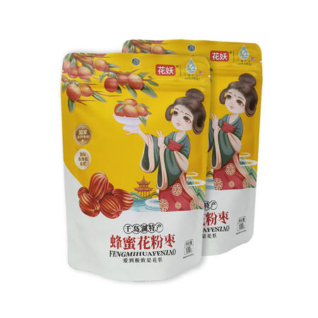 【千岛农品】花妖 蜂蜜花粉枣100g*2 商品图0