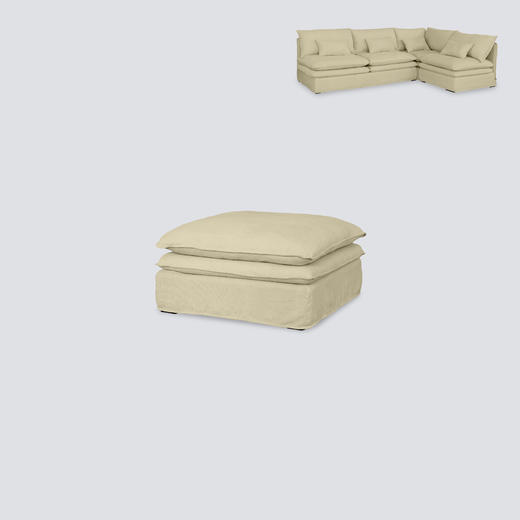 NS家居 ns furniture 软包布艺转角组合沙发NSSF-5318 商品图12