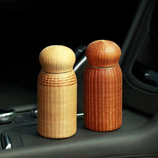 精编竹丝口袋保温杯°浅色&深色 商品图0