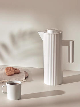 ALESSI/百褶保温壶冷热水壶简约轻奢家用客厅高颜值饮水