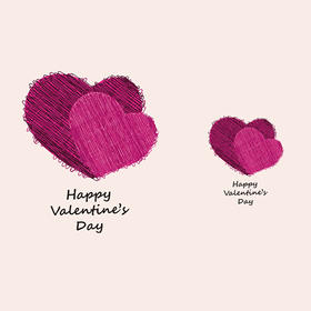 紫色格子爱心服装辅料烫图手工烫片diy服装辅料女装A级过粉印花白墨