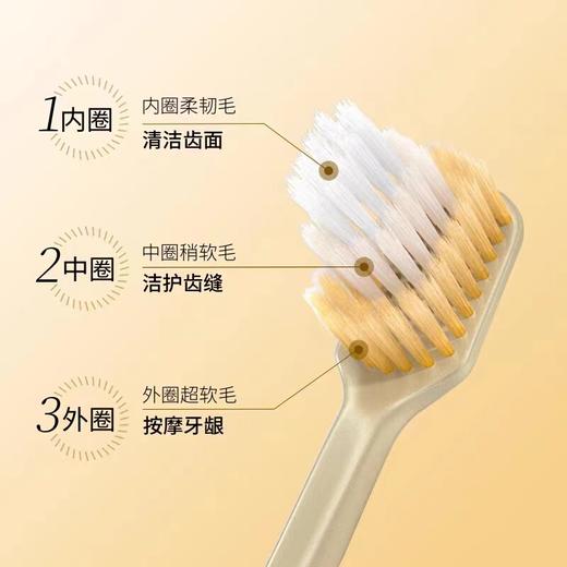 惠百施牙刷48孔牙刷65孔舒适倍护宽头牙刷 商品图3