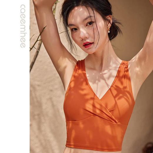 2024卡益春夏裸感瑜伽服背心KL01111D电商专供 商品图1