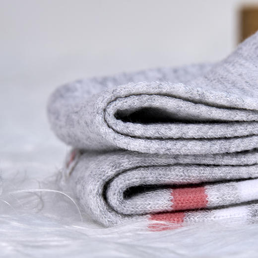 大童/女袜半打袜2024春夏中筒网面精梳棉袜[2413107] 商品图3