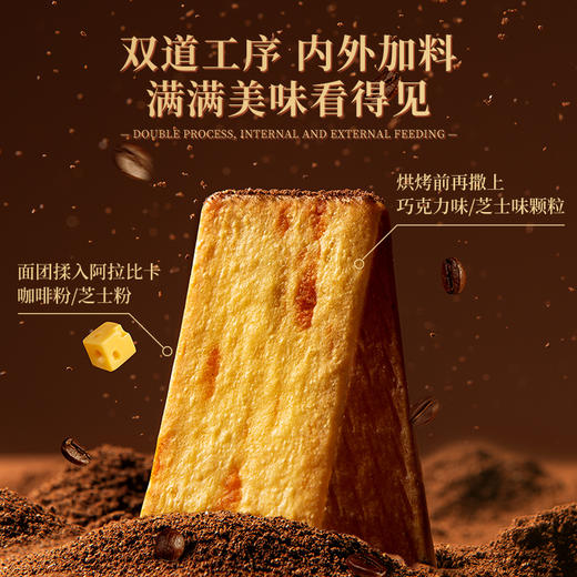 莎布蕾 岩烧芝士薄脆/岩烧咖啡薄脆 78g 商品图2