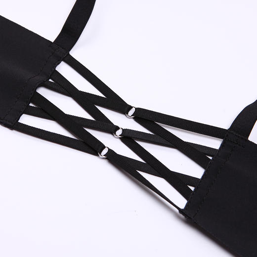 都市丽人B杯无痕内衣零压无痕中厚泳布前扣树脂胶圈3/4杯常规文胸LB41A5 商品图13