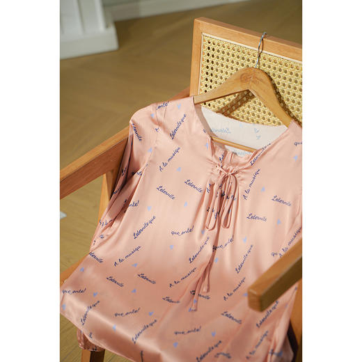 欧芮儿长袖雪纺衫新款长袖雪纺衫女小衫上衣 商品图4