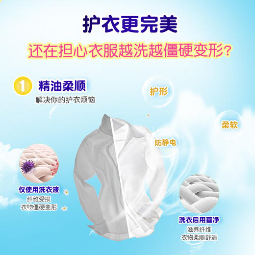 喜净Hygiene衣物柔顺剂护理剂480ml 婴幼儿衣物留香防静电_dr 商品图1