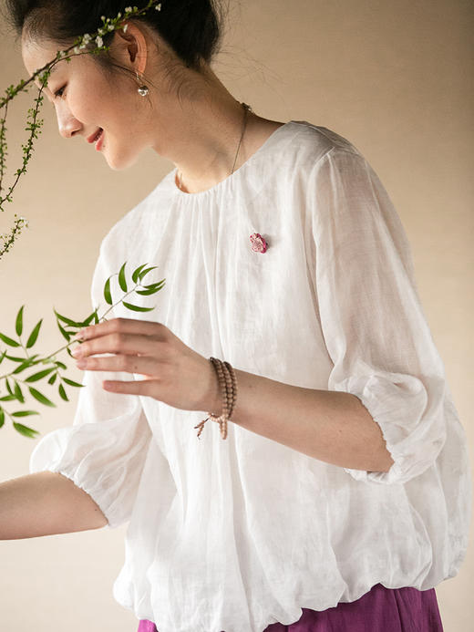 牧衣游 胸针小众百搭文艺精致小巧 时浅【不支持会员折】 商品图3