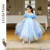 littletime女童连衣裙2024春夏新款短袖中大儿童洋气泡泡袖公主裙 商品缩略图2