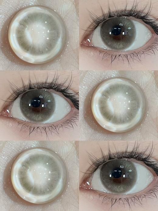 pfgirlcon半年抛美瞳 玉龙茶 14.2mm 商品图0