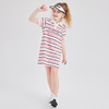 笛莎Deesha 女童连衣裙2024年新款条纹POLO连衣裙 商品缩略图2