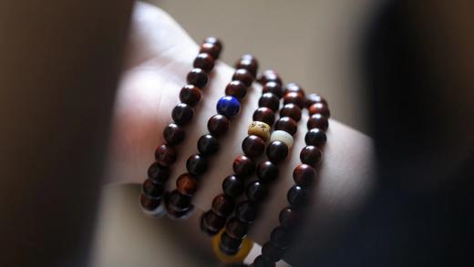 海黄0.8cm原创珠艺【乔楚】手串 商品图1