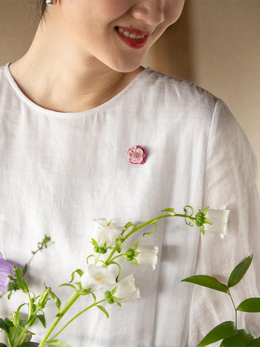 牧衣游 胸针小众百搭文艺精致小巧 时浅【不支持会员折】 商品图0