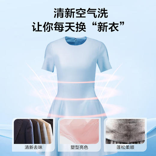 海尔晶彩洗烘套装 10Kg直驱智投滚筒洗衣机+空净热泵烘干机 双重除毛屑 EG100PRO81U1+EHG100181U1 商品图6