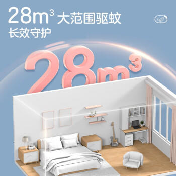 彩虹（RAINBOW）电热蚊香液无味驱蚊水(23ml*12瓶 )+2加热器防蚊驱蚊液蚊香 商品图0