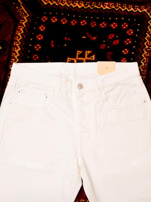 Fortela D010 白色牛仔裤 商品图2