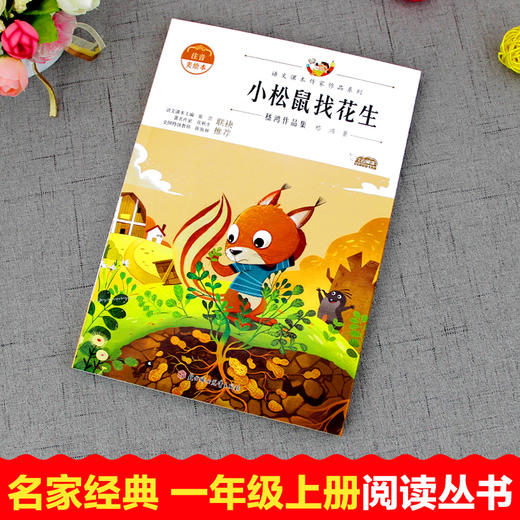 语文课本作家作品系列 小松鼠找花生 非塑封 商品图1
