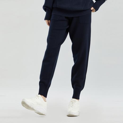 东黎 • 小山羊绒秋冬保暖运动中性风小脚羊绒裤  21A04 商品图1