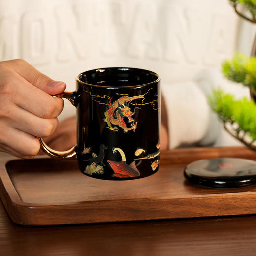 【景德镇御器研究院】海错龙杯 感温变色杯 商品图10