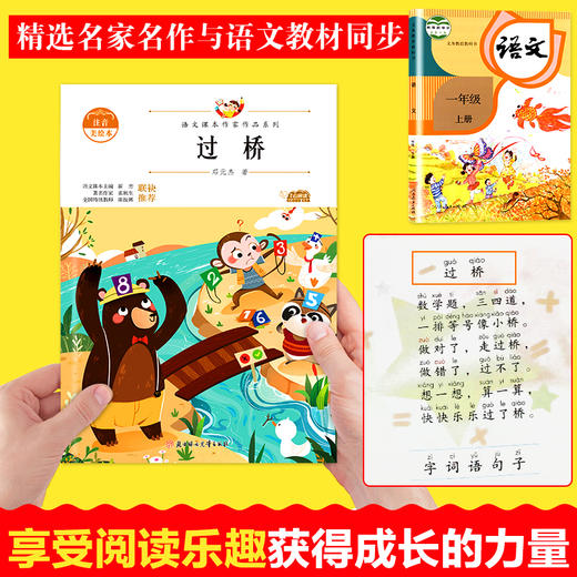 语文课本作家作品系列 《过桥》 非塑封 商品图2