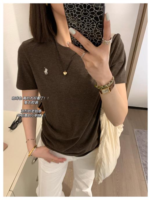 福利‼️‼️拉夫劳伦 rl复古刺绣短袖女款 商品图4