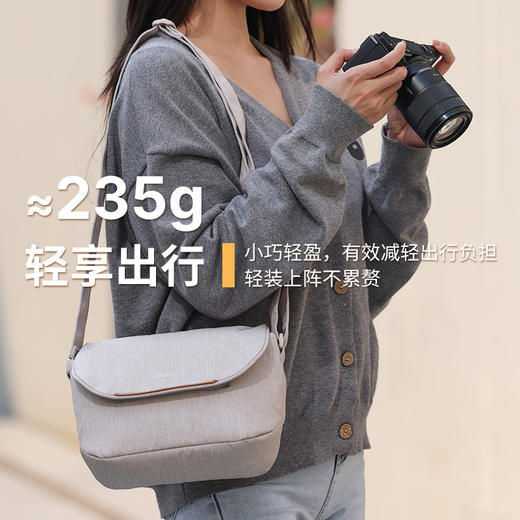 Ulanzi优篮子F01/F02 轻量出行单肩包摄影摄像相机微单镜头保护收纳包适用于索尼佳能富士外拍旅游休闲数码摄影包 商品图1