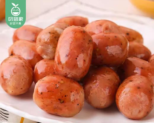 随香缘手工一口肠（黑胡椒味）/1盒（24-26个，共约500g）生产日期：12月25日左右 商品图1