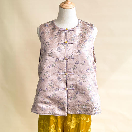 XFL246081提花马甲 商品图0