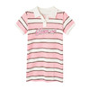笛莎Deesha 女童连衣裙2024年新款条纹POLO连衣裙 商品缩略图4
