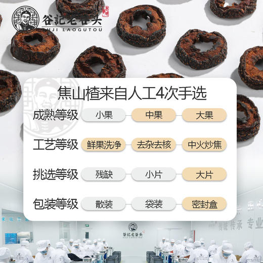 【谷记老谷头】焦山楂  180g/罐 商品图3