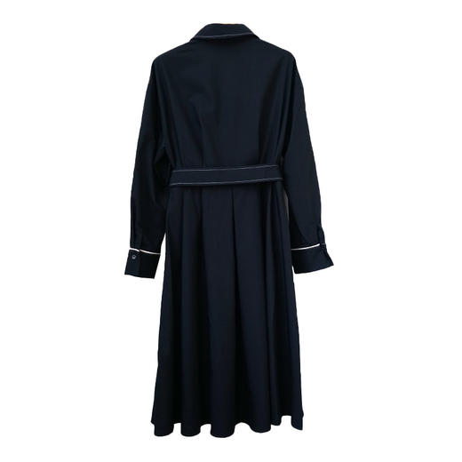 VIVIAN LIU薇薇安刘TR2424110春女装新款贴兜腰部腰带衬衫连衣裙 商品图1