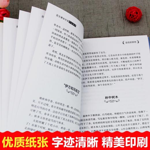语文课本作家作品系列 《金色的草地》 非塑封 商品图3