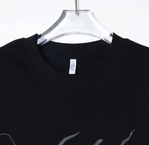 T579春夏新品男士T恤宽松圆领时尚潮牌百搭夏季半袖卡通印花个性潮流 商品图2