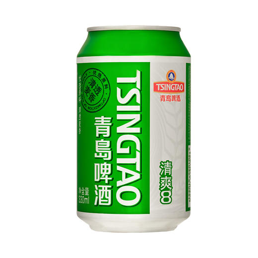 青岛啤酒清爽8度330ml*24听 商品图4