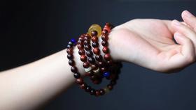 海黄0.8cm原创珠艺【乔楚】手串