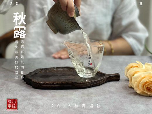 【珍藏级8年陈老白茶】2016深秋寿眉饼《秋露》，软、糯、汁液横流，诸香齐聚，尽显老白茶之岁月风华 商品图8