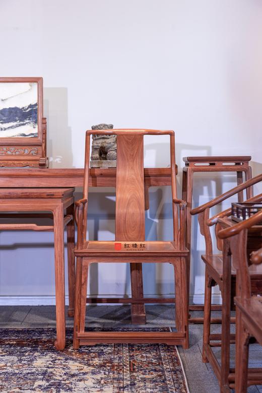 红桥红  家具严选  缅甸花梨（大果紫檀）【中堂组合 十三件套】 商品图3