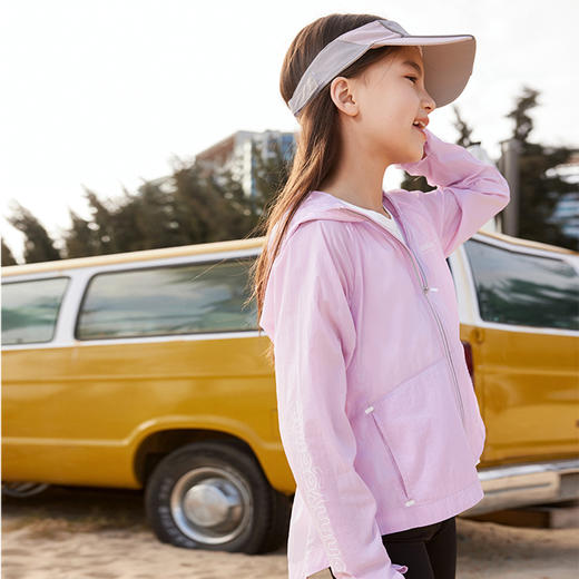 onmygame 儿童防晒衣UPF50+原纱防晒服防紫外线海边女童外套 商品图1