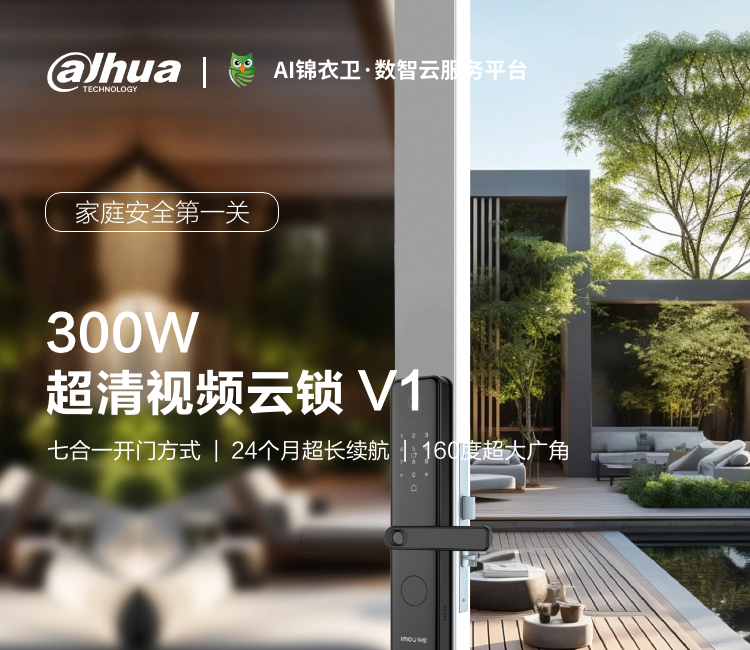 300W超清视频云锁V1
