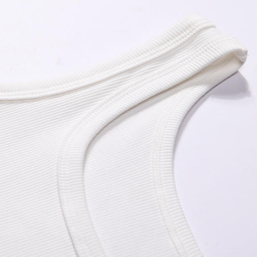 都市丽人宽肩背心女罗纹棉背心无罩杯棉质宽肩背心无钢圈无排扣LV44A3 商品图5