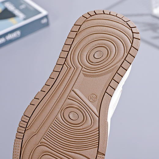 优选丨万沃厚底小白鞋女增高板鞋（4-312） 商品图13