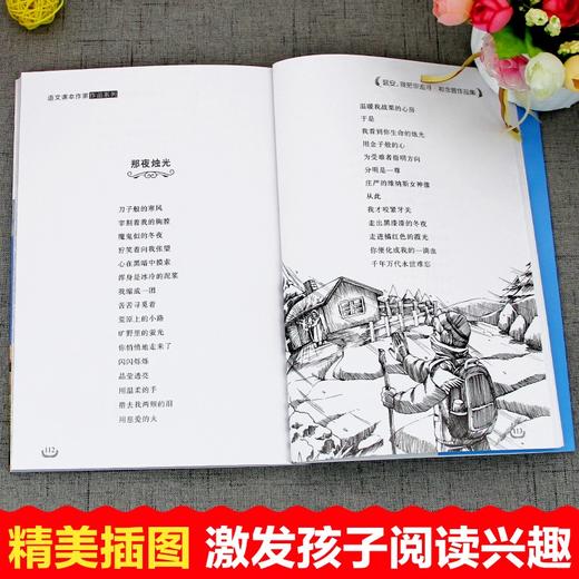 语文课本作家作品系列 《延安，我把你追寻》 非塑封 商品图3