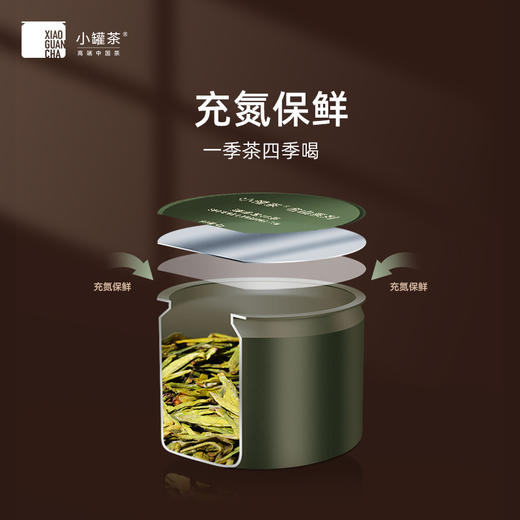 小罐茶 名山系列·狮峰龙井茶12罐装【现货】 商品图3